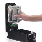 GOJO ADX-12 Manual Soap Dispenser, Chrome/Black, 1250 mL - 8888-06