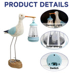 QZJDDZSW Solar Seagull Statues for Garden and Home Decor,Funny Garden Decor Beach,Pool,Patio,Lawn,Yard,Porch,Perfect Garden Gift