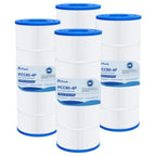 Fil-fresh CCP320 Pool Filters Cartridge Compatible with Pentair Clean & Clear Plus 320, Replaces Pleatco PCC80-PAK4, Pentair R173573, 178580, 160340, 4×80 sq. ft, 4-Pack
