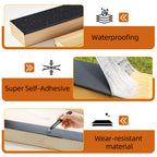 JOAPRIL 8pack Joist Tape 2" x 50' Butyl Joist Tape for decking, Self Adhesive Deck Tape for Hardwood for Top of Joists, Rim Joists, Under Joists and Beams -New Package
