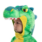 Spooktacular Creations Halloween Dinosaur Costume Kids, T.rex Costume Outfit with Egg for Toddler Child Dress Up Party