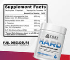 Core Nutritionals Hard Recomposition & Hardening Agent | Hormone Support, Cortisol Management, Fat Loss | with KSM-66, DIM, & L-Theanine | 84 Capsules, 28 Servings