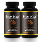 Aidan Products Stem-Kine Stem Cell Supplements, Clinically Proven to Increase Circulating Stem Cells, Pack of 2, Promoting Healing and Anti-Aging, 2 Pack of 60 Capsules Each
