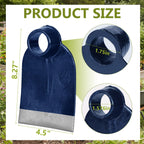 Lanties Hoe Head 1.6 lb, 4-1/2" Blade Width, 1-3/4" Diameter Hole, Grub Hoe Head Garden Steel Tool for Tough Soil, Garden Hacking, Landscaping, Farming or Yard Work, No Handle Included(Blue,1 Pcs)