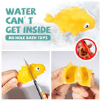 Hely Cancy Infant Bath Toys for 18 Months - No Hole Animal Bathtub Toys, Baby Bath Tub Toys