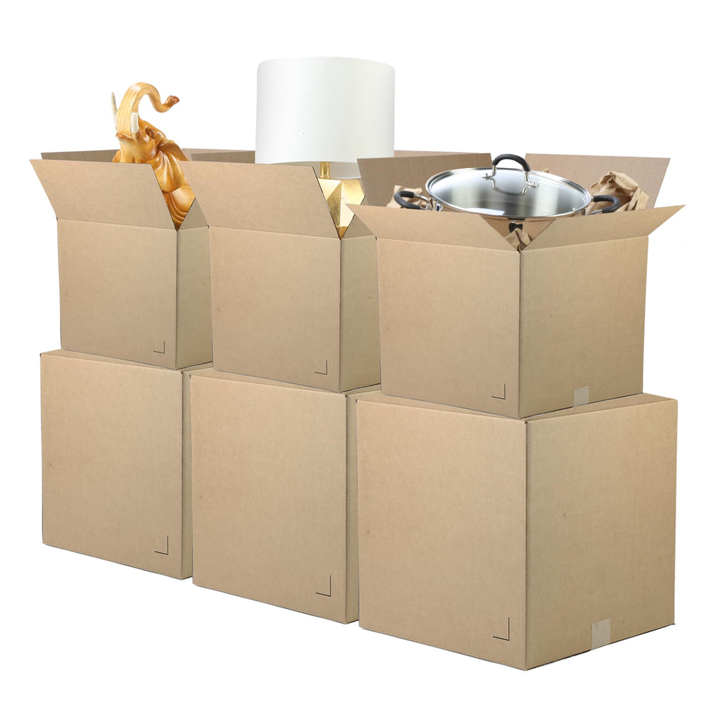 The Boxery Moving Boxes 10-Pack XX-Large | 24x24x24 inch