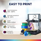 OVERTURE Silk PLA Filament 1.75mm, Clog-Free Shiny, Metallic Shine 3D Printer Filament, 1kg Spool (2.2lbs), Ideal for Cosplay Jewelry & Home Decor (Silk Pink)