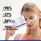 Dr Vincent Peptide Under Eye Patches, Firming Eye Patches Instant Reduces Dark Circles and Puffiness, Collagen Under Eye Mask for Bags Treatment, Wrinkles, 24 Pairs, Vegan