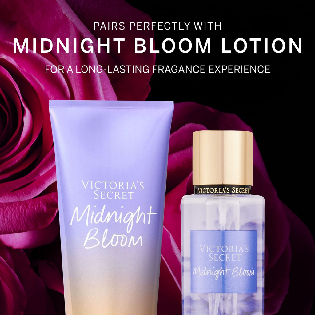 Victoria's Secret Midnight Bloom Body Mist for Women, Perfume with Notes of Moon Flower and Creamy Woods, Womens Body Spray, Star Crossed Lover Women���s Fragrance - 250 ml / 8.4 oz