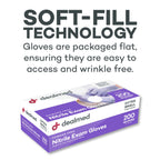 Dealmed Nitrile Gloves – Pallet of Size Medium Disposable Nitrile Gloves, Non-Irritating Latex Free, Multi-Purpose Use for a First Aid Kit and More (84 Cases)