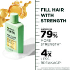 Garnier Fructis Hair Filler Strength Repair Shampoo and Conditioner Set with Vitamin Cg, Weak Hair Care, 10.1 Fl Oz, 2 Items, 1 Kit