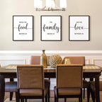 upsimples 16x20 Poster Frame, Easy Slide-In Assembly, Black, 3 Pack