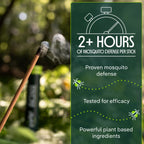 Murphy's Naturals Citronella Mosquito Repellent Incense Sticks, 24 Count