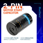 [2025 Upgraded] BlueStars 460-552 uF MFD 110-125 VAC Motor Start Capacitor