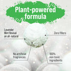 Rockin' Green Laundry Detergent, Plant based, All Natural Laundry Detergent Powder, Vegan and Biodegradable Odor Fighter, Safe for Sensitive Skin (Active Wear 90 Loads - Lavender Mint)
