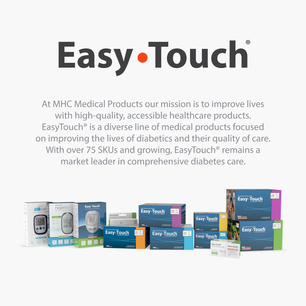 Easy Touch Luer-Lock Syringe Barrel, 60ML Syringe, Pack of 40