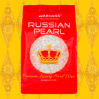 Waxness Russian Pearl Hard Wax Beads 2.2 lb (1 kg) – Rosin-Free Stripless Hard Wax with Creamy Texture and Skin Visibility, Professional Use – Made in Italy