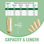 ATNreuro 00 Empty Vegan Capsules with 2 Micro Spoons - 1000 Count Empty Vegetarian Capsule - Empty Pill Capsules for Powders Supplements