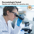 Serica Scar Gel (1oz), Advanced Silicone Formula, Supports Visibly Smoother-Looking Skin After Surgery, Cuts, Burns or Acne, Non-Comedogenic Face-Safe Gel, Helps Reduce Dryness, Quick-Dry
