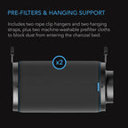 AC Infinity Air Carbon Filter 100mm with Premium Australian Virgin