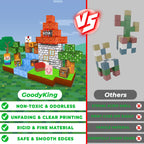 Goody King Magnetic Blocks |100PCS Magnetic Building Cube Game, Constructions Toys for Boys & Girls Age 3-4, 5 6 7 8 9 10, STEM Montessori Stacking Toy, Sensory Tiles Building Birthday for Toddlers