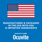 Ocuvite 50+ Eye Vitamin & Mineral Supplement, Multivitamin for Vision & Ocular Health with Omega-3, Zinc, Vitamins C & E, Lutein & Zeaxanthin, Zinc Supplements for Women and Men, 90 Softgels