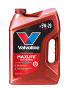 Valvoline MaxLife High Mileage 5W-20 Synthetic Blend Motor Oil 5 Quart