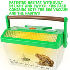 Nature Bound Bug Catcher Vacuum with Light Up Critter Habitat Case | Eco-Friendly Outdoor Toys for Kids | Includes Vacuum and Cage | Bug Vacuum for Kids Toy | Bug Catcher Vacuum