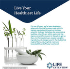 Life Extension L-Theanine, 60 Vegetarian Capsules (Pack of 2) - Amino Acid Derived from Tea - Gluten-Free, Non-GMO