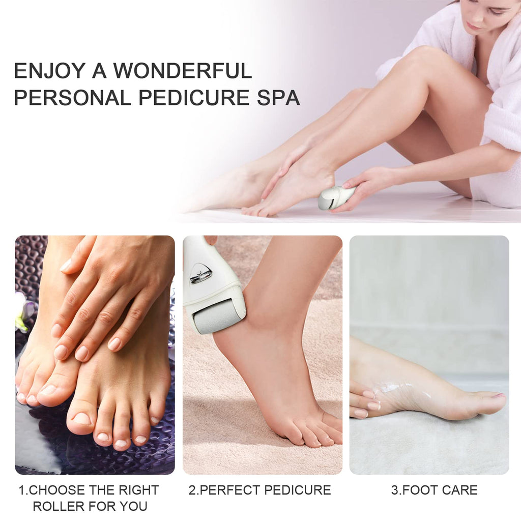 Electric Foot Callus Remover, Rechargeable Foot File for Dead Skin Care