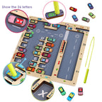 Magnetic Alphabet Maze Letter Puzzle for Fun Learning, Montessori Educational Toy for 3 4 5 Year Old Boys and Girls, Fine Motor Skills Development and Sensory Play