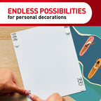 Command Poster Strips, 256 Strips Damage-Free Poster Hangers, No Tools Requried, Great for Home, Room, Wall, Office, and Dorm Decor, White Adhesive