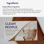 The Clean People Fabric Softener Sheets - Dryer Sheets - Softens & Removes Static Cling - Vegan Laundry Softener, Essential Oils - Sweet Petals & Vanilla 360 Pack
