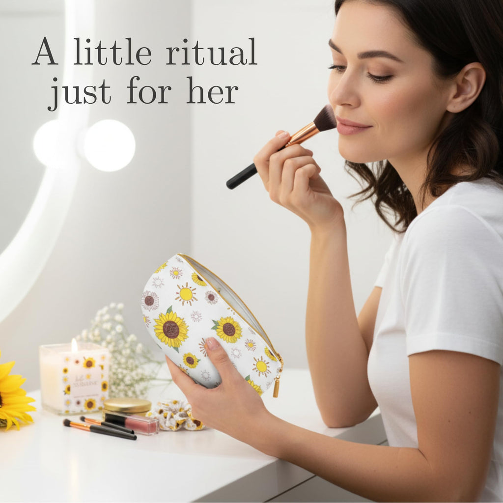 The Love Crate Co Gift Baskets for Women, Unique Birthday Gifts, Best Friend Birthday Gift, Get Well Soon, Sending Sunshine Sunflower Gifts for Women, Thinking of You Care Package
