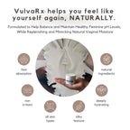VulvaRx Intimate Moisturizing Balm for Vulvar Skin Care, Organic, Estrogen-Free, 2 oz