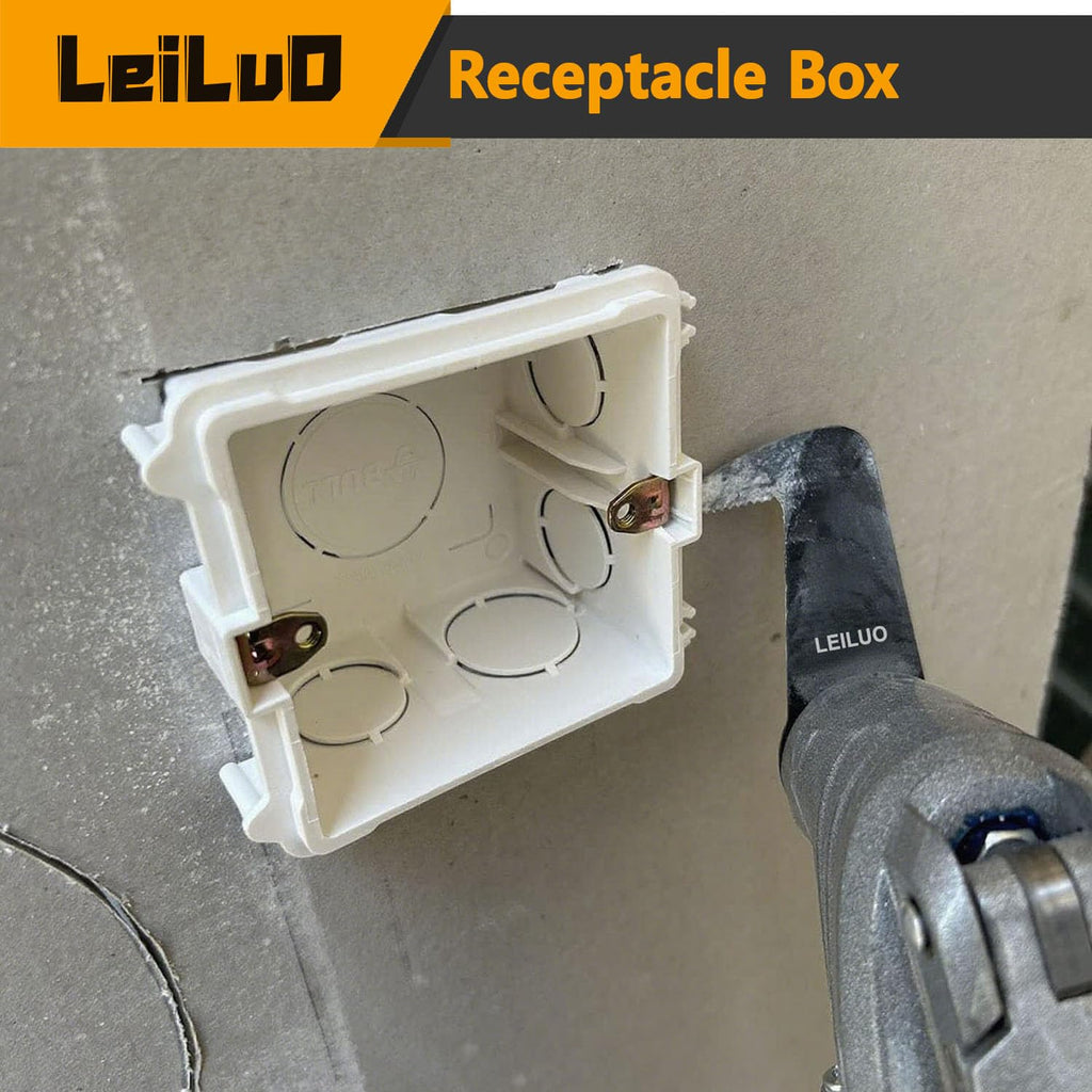 LEILUO 6 Pcs Oscillating Tool Blade Drywall & Multi-Material Cutting Universal Multitool Accessories Fit for DeWalt Makita & More