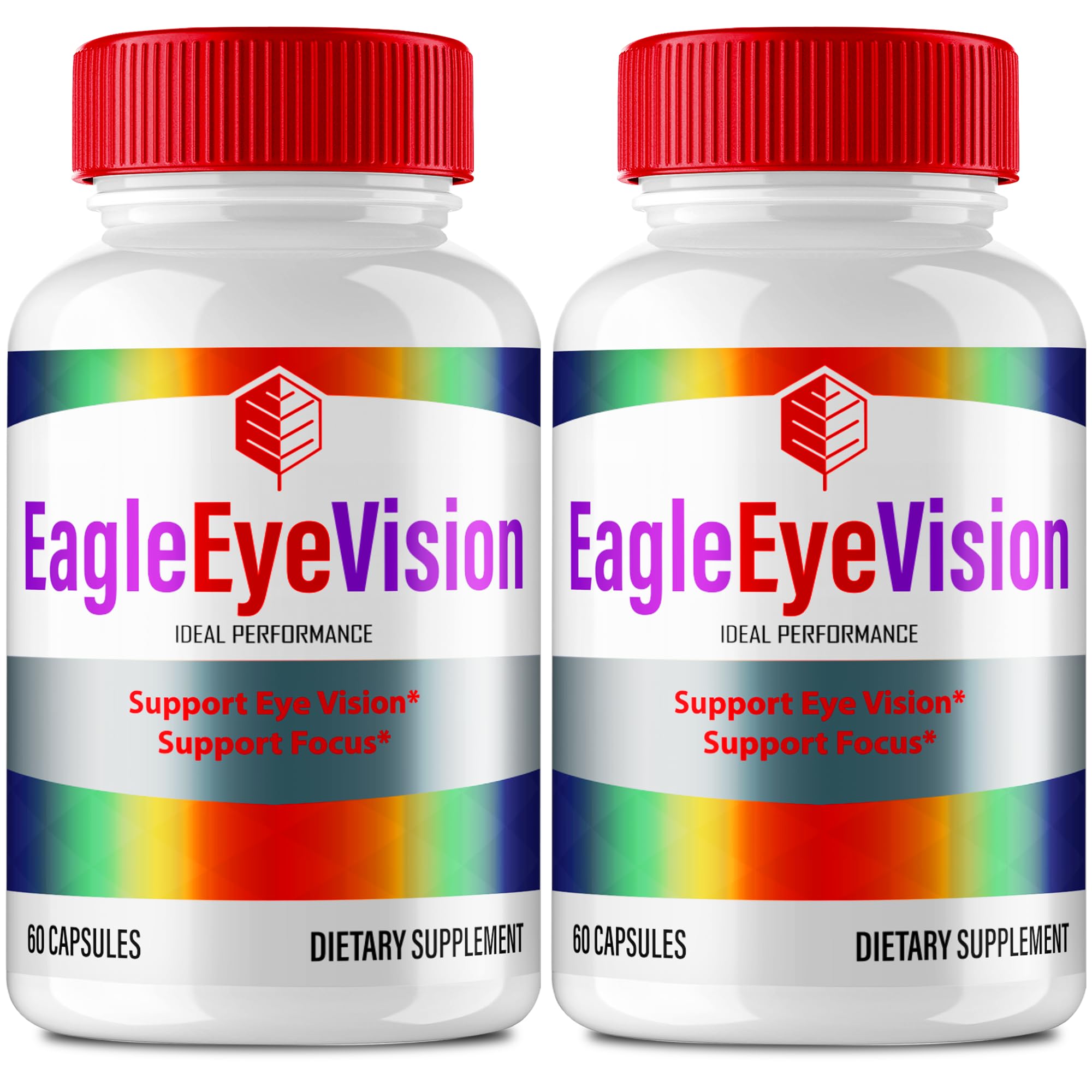 Eagle Eye Vision Eye Health Supplements Capsules, Official Eagle Eye Vision Vitamin Pills - Maximum Strength All Natural EagleEyeVision for Visual Wellness & Crystal Clear Vision Reviews (2 Pack)