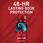 Old Spice Aluminum Free Body Spray for Men, Krakengard, 5.1 Oz (Pack of 4)