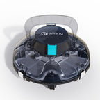 (2026 Upgrade) Cordless Robotic Pool Cleaner, Lasts 80 Min, Automatic Vacuum for Above-Ground Pools up to 650 Sq.ft,Portable, Self-Parking(Black Blue)
