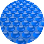 BigXwell 12 Foot Round Solar Pool Cover, 16-mil Blue Pool Covers for Above-Ground and In-Ground Pools, Heavy-Duty Insulating Cover, Solar Blanket Cover for Swimming Pool