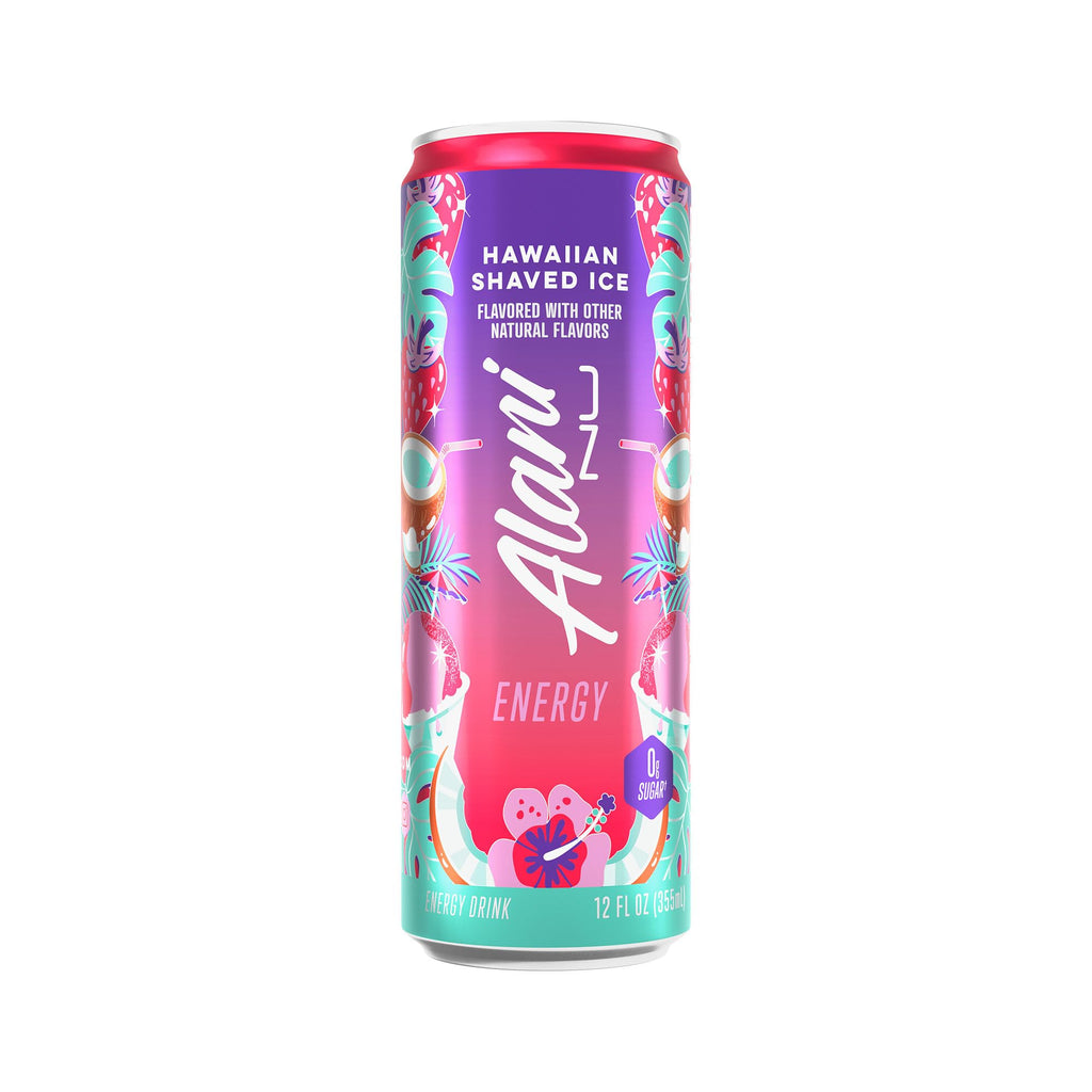 Alani Nu Hawaiian Shaved Ice Sugar Free Energy Drink (Pack of 12)