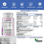 America Medic & Science EyeCaps (30 Caplets) | Dietary Supplement for Men and Women | Supports Vision Health | Enriched with Lutein, Zinc, Selenium, Chromium, and Vitamins A, C, E, and B2