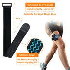 Urine Test Complete Kit - 2 Urine Empty Bottles of 3.5 oz Each, 1 Hi-Stretch Hidden Leg Strap, 10 Temperature Test Strips and 1 Storage Pouch, 1 Lining Pocket Boxer Brief for Travel Testing (L)