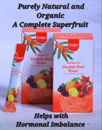 Affluence Global CelGen12 Double Red Rose Natural Immune Support Supplement, Mixed Fruit Blend, 15 Sachets, 10ml