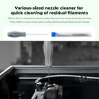 Creality 3D Printer Tool Kit, 74Pcs 3D Printing Tool Wrap Kit Assembly/Removal/Filament Cutting Set 3D Printer Accessories for All FDM Printers Cleaning Finishing Printing