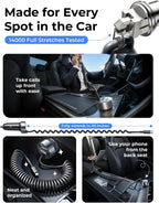 LISEN 120W for iPhone 18 17 16 Pro Max Car Charger USB C Fast Charge