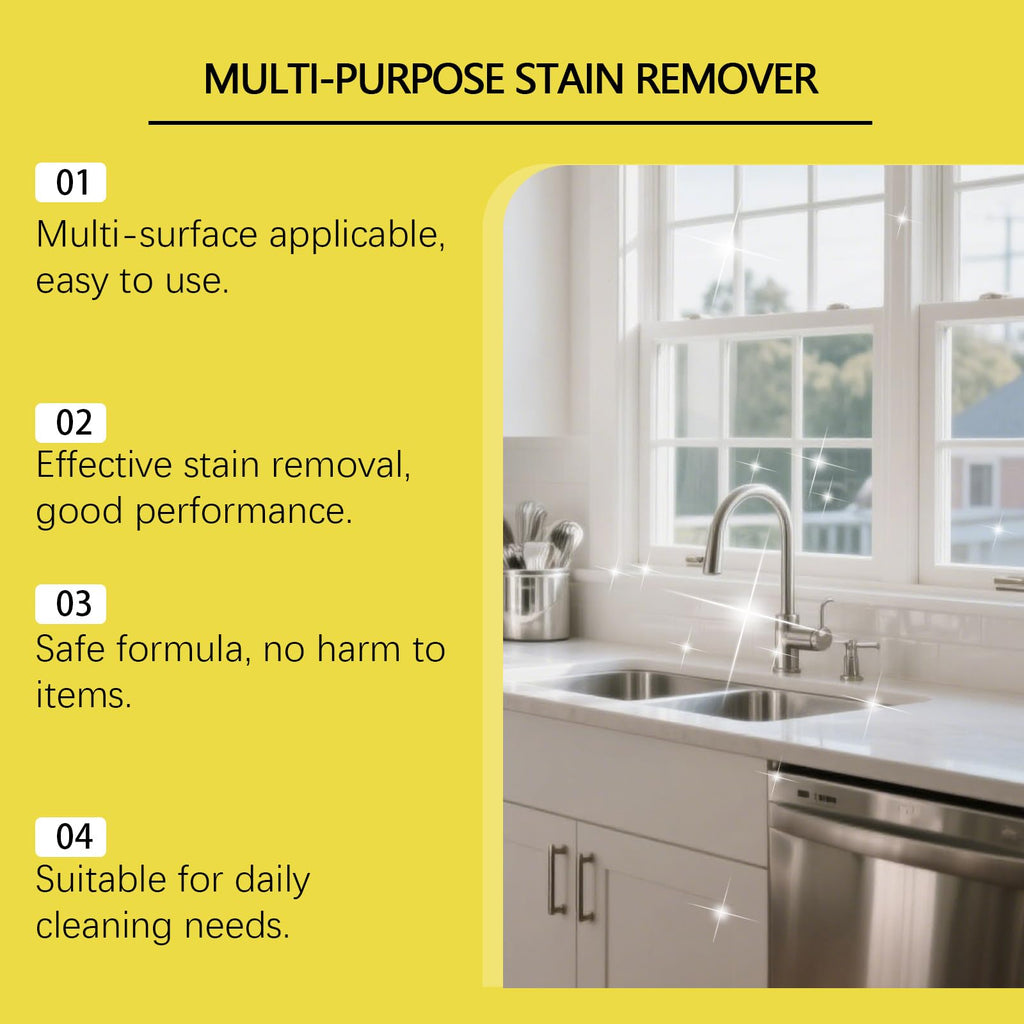 iekufes AlienPower Spray,Multi-Purpose Stain Remover -A powerful cleaner for kitchens, floors, toilets, and cars.Effectively removes hard water stains, yellowing, rust, and stubborn residues（120ml）