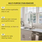 iekufes AlienPower Spray,Multi-Purpose Stain Remover -A powerful cleaner for kitchens, floors, toilets, and cars.Effectively removes hard water stains, yellowing, rust, and stubborn residues（120ml）