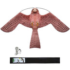 Flerigh Bird Hawk Flying Kite Without Pole for Crops Farm Protector Bird Scarer Flying Kites -Style A Kite Without Pole