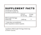 GRAZIN HEALTH Fish Eggs Capsules – 3000mg Per Serving | Omega-3, DHA & EPA Rich Fish Roe Supplement with Essential Fatty Acids for Heart, Brain, Immune & Daily Nutrition Support – 30 Servings